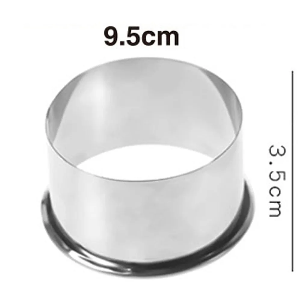 Stainless Steel Round Dumplings Molds Cutter Maker Wraper Dough Tools Cookie Pastry Wrapper Cutting 20MAR12 | Дом и сад
