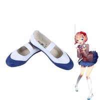 doki doki literature club sayori shoes toilet bound hanako kun shoes cosplay nene yashi shoes girls canvas student dancing shoes