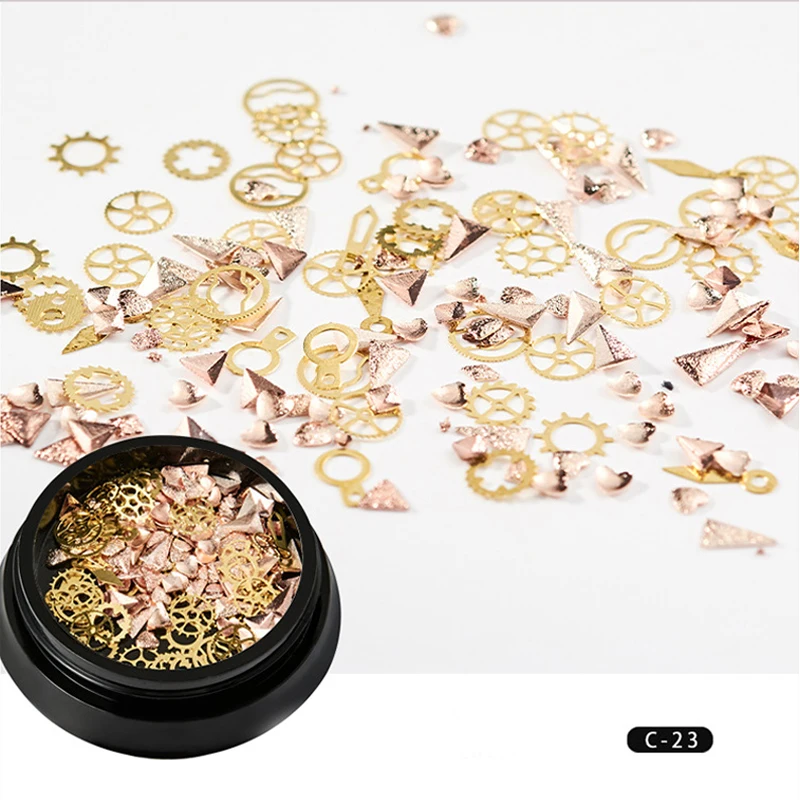 3D украшения для ногтей Луна и звезды 1 коробка|Стразы украшения| |
