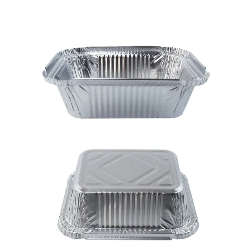 

10pcs Large Capacity BBQ Drip Pans Heat Resistant Thickened Aluminum Foil Cover Meat Foil Grilled Tray Barbecue Accessories
