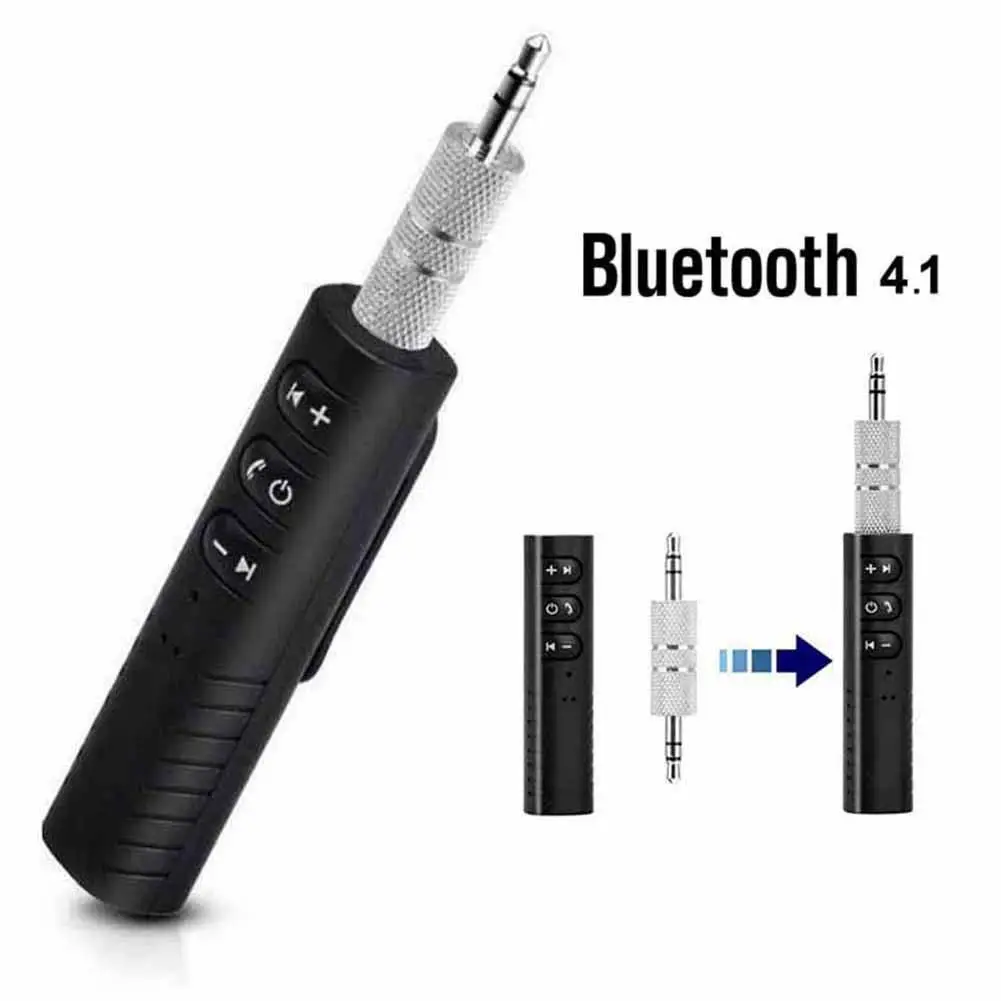 

New 3.5mm Wireless Bluetooth Audio Receiver Stereo Music Adapter for Car Speaker