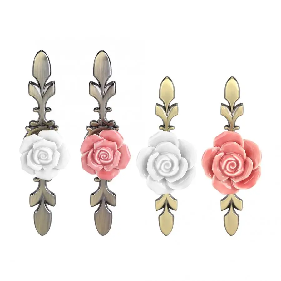 Дверная ручка для межкомнатных дверей 1 шт. Европейский стиль керамический ящик