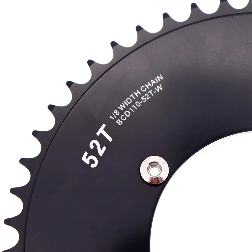 Stone chainring 110 BCD fixed gear fixie Round  42T 46T 48T 50T 52t 54 57T 58t 59T 60t tooth  110bcd Chainwheel track bike