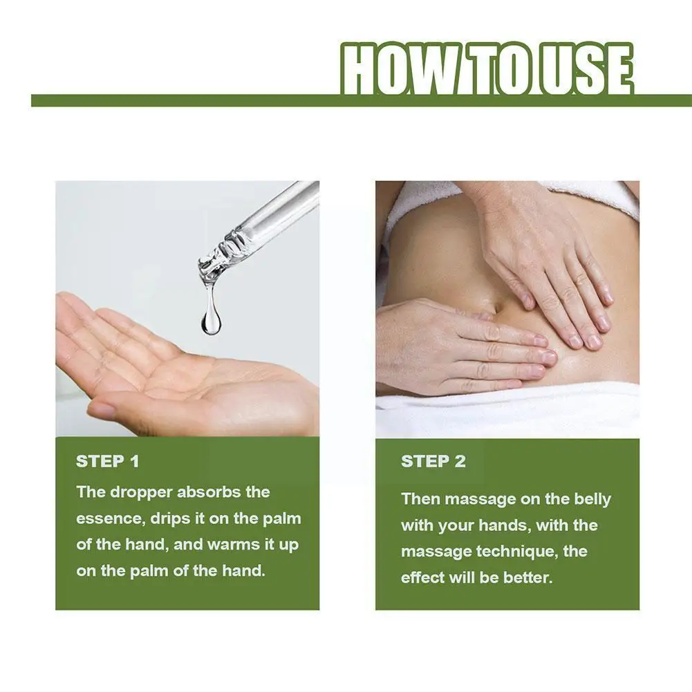 

1 Pcs Relieve Constipation Thin Abdomen Massage The Abdomen With Essential Oils L5e6