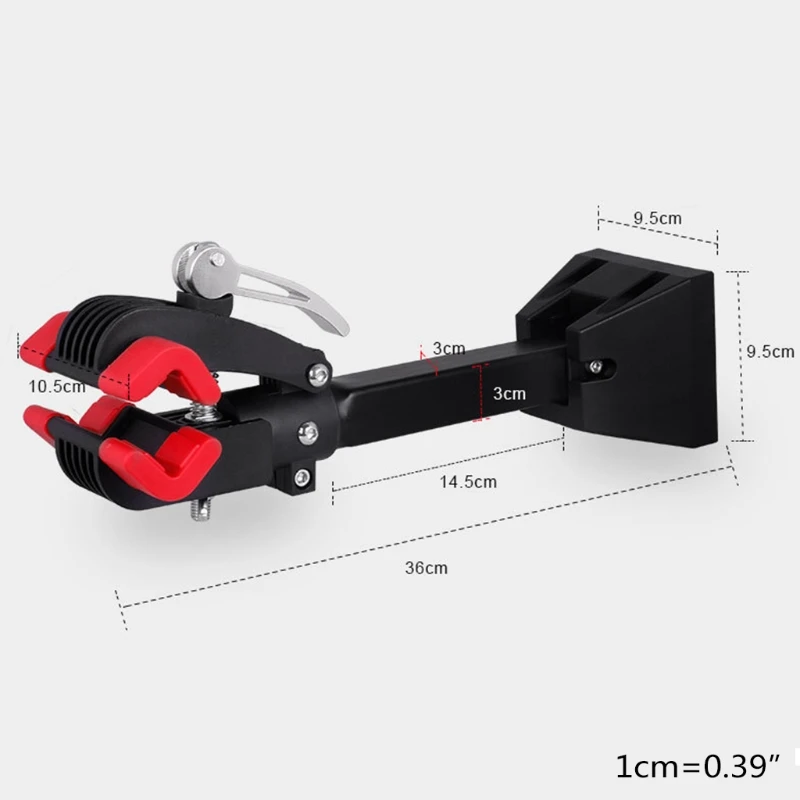 

Heavy Duty Wall Mount for Road Bike Storage Mechanical Repair MTB Bicycle Holder Stand Clamp Work Bracket 20KG Load