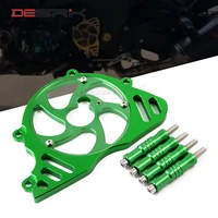 motorcycle accessories moto front sprocket left side chain guard cover engine protection for kawasaki z1000 z 1000 2010 2018