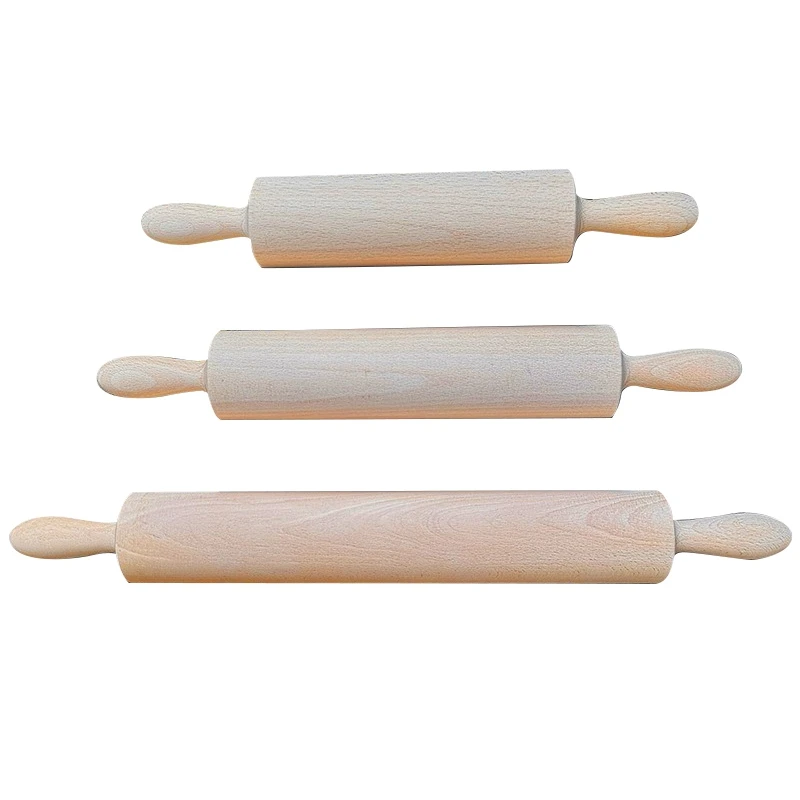 

Розничная продажа, деревянная скалка для изготовления хлеба, антипригарный ролик для теста, палочка для выпечки и прессования, кухонные инс...