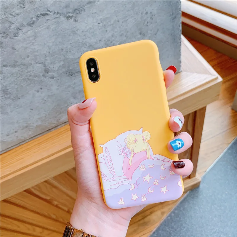 Styel 3 Милые Чехлы Сейлор Мун для iphone 11 Pro max, чехол для телефона iphone XS Max XR X 6S 7 8 plus, задняя крышка, мягкий силиконовый чехол с рисунком - Цвет: Styel 3