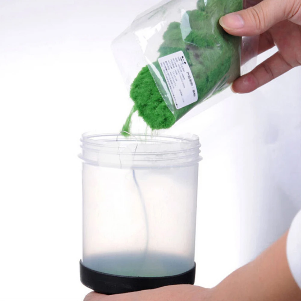 30 г яркий цвет сцены садовый искусственный газон порошки мягкая искусственная