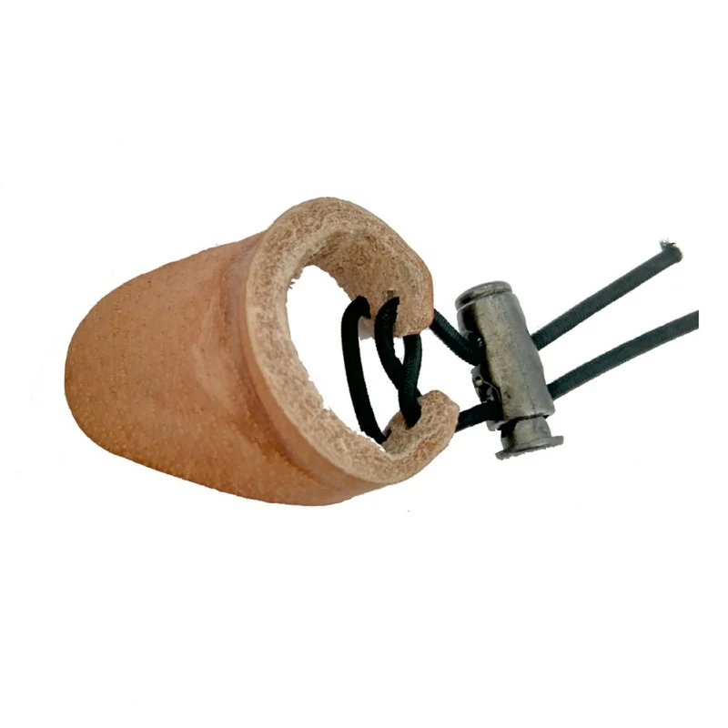 Мягкое кожаное кольцо для большого пальца Защитная Кожаная перчатка пальцев