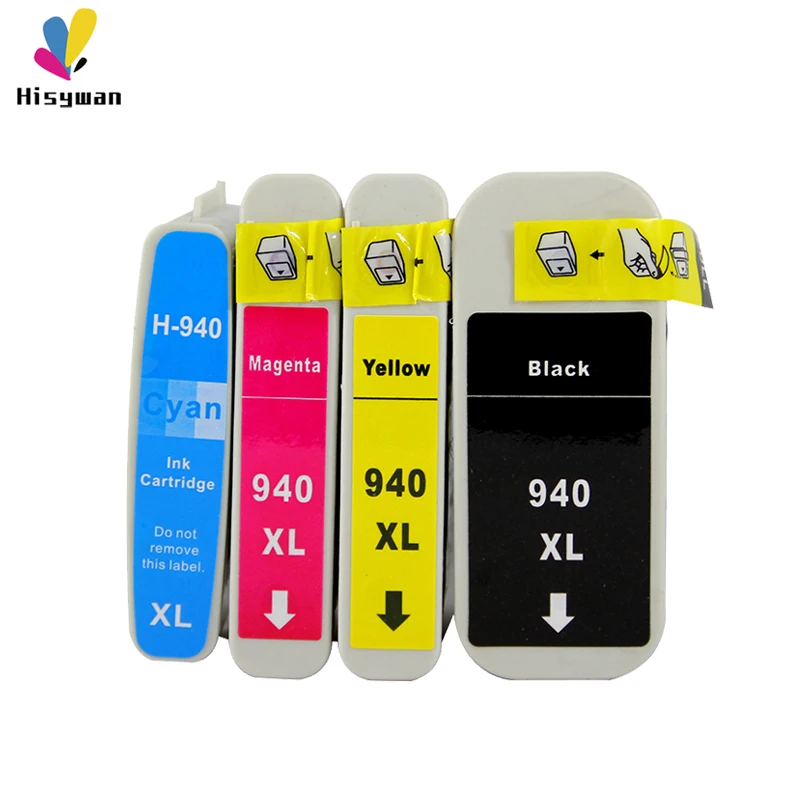 Чернильный картридж Hisywan 940XL для принтера HP 940 Officejet Pro 8000 8500 8500a A809a A909 A910a C4906A C4907A
