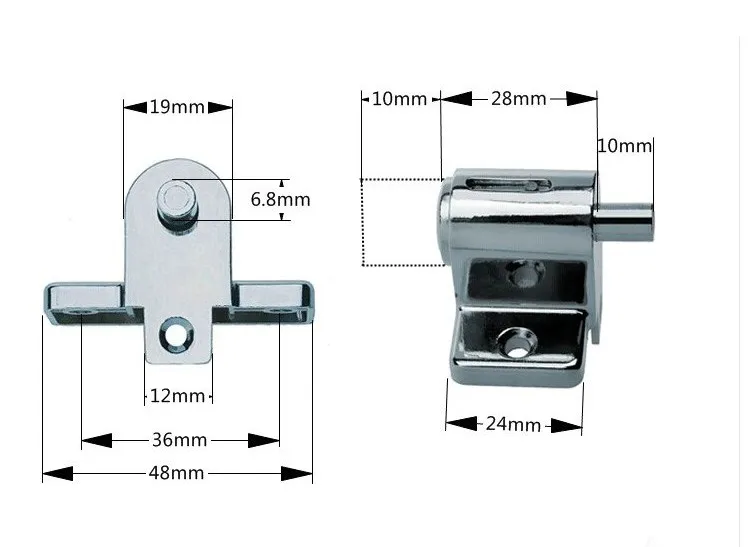 Цинка раздвижные окна патио винт дверной замок штифт Push детский безопасности