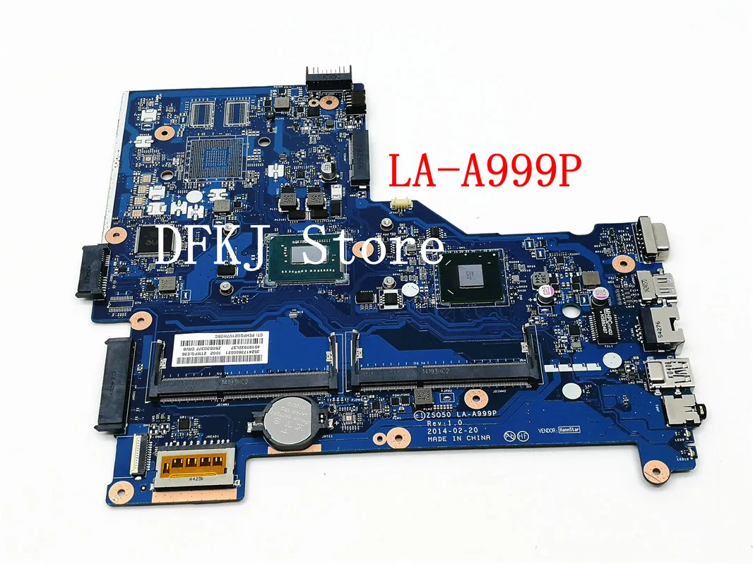 Ноутбучная материнская плата для HP 15-R 250 G3 761538-501 761538-001 ZS050 LA-A999P c процессором i3-3217U HM76 главная плата ПК ТЕСТ ОК.