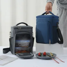 Lunch bag Backpack Large Capacity Outdoor camping food fruit Cooler Bag traving hiking protable waterproof Storage Shoulder Bags