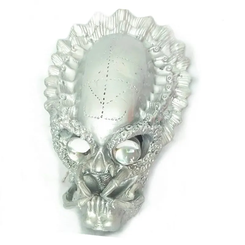 Универсальный светодиодный обтекатель для мотоцикла фара с черепом лампа фар на