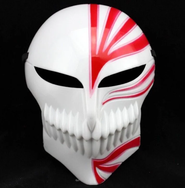 Аниме отбеливатель Kurosaki костюм Ичиго аксессуары маска на все лицо реквизит для