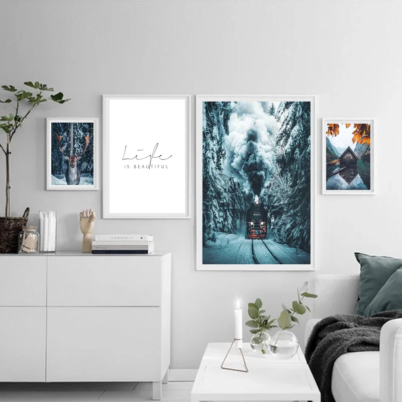 

Морской океан, пляж, холст, постер, скандинавский Природный морской пейзаж, Настенная картина, скандинавский Декор для гостиной, дома, карти...