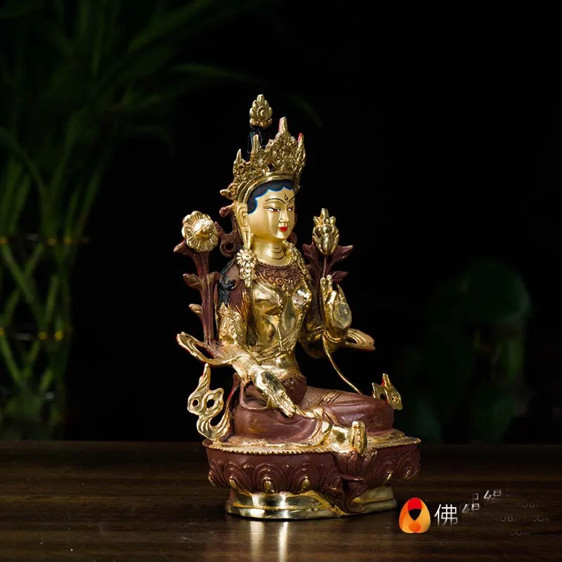 Оптовая продажа тибетский буддист statues-21cm-bless для безопасности семьи богатства