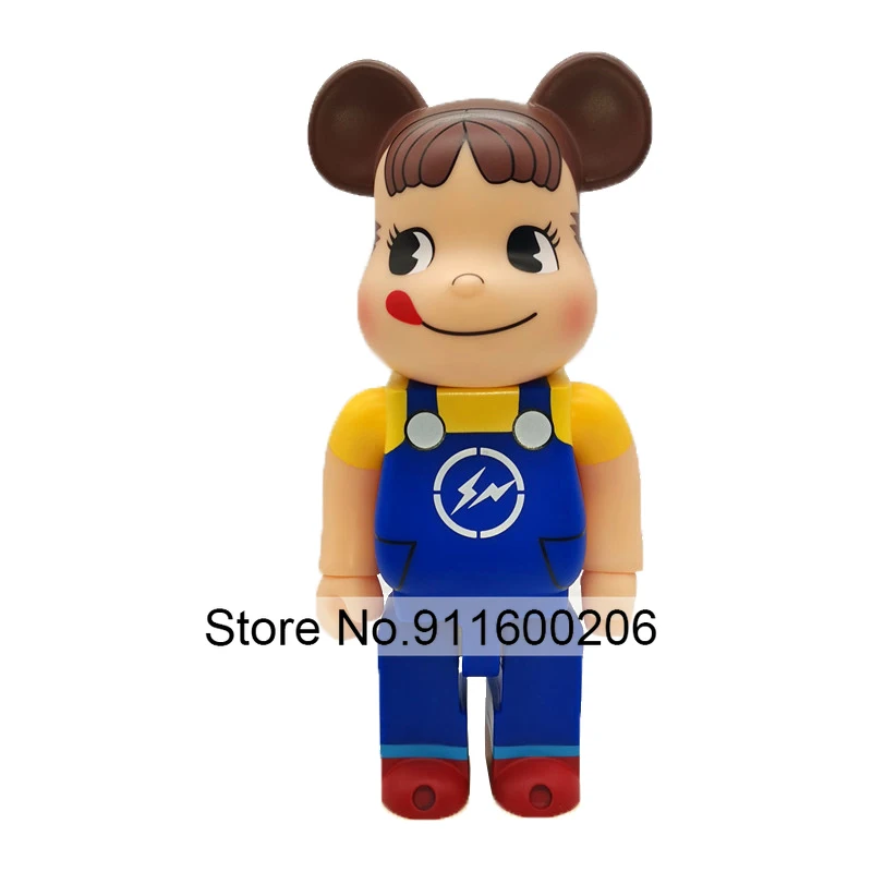 

Bearbricklys 28cm 400% Bear&bricklys Toy Building Blocks Bear Toy Action Toy Figures Garage Kits DIY Paint Dolls Kids Toys