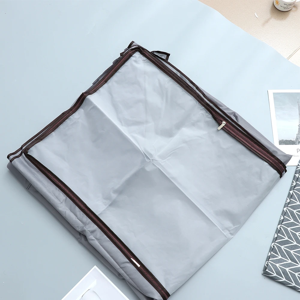 Прозрачный пылезащитный чехол для гардероба вешалка одежды водонепроницаемый