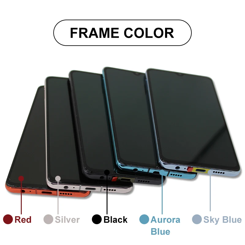 SUPER AMOLED для HUAWEI P30 ЖК ELE-L29 ELE-L09 ELE-AL00 ЖК-дисплей сенсорный экран дигитайзер Замена