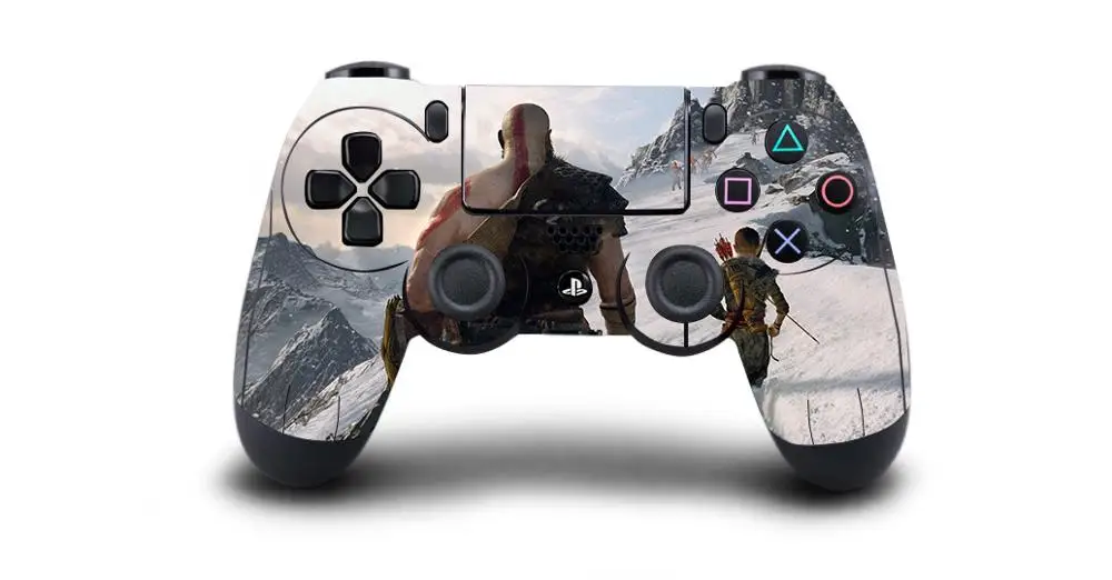 Защитная Наклейка God of War для контроллера PS4 тонкая наклейка Playstation 4 Pro аксессуары