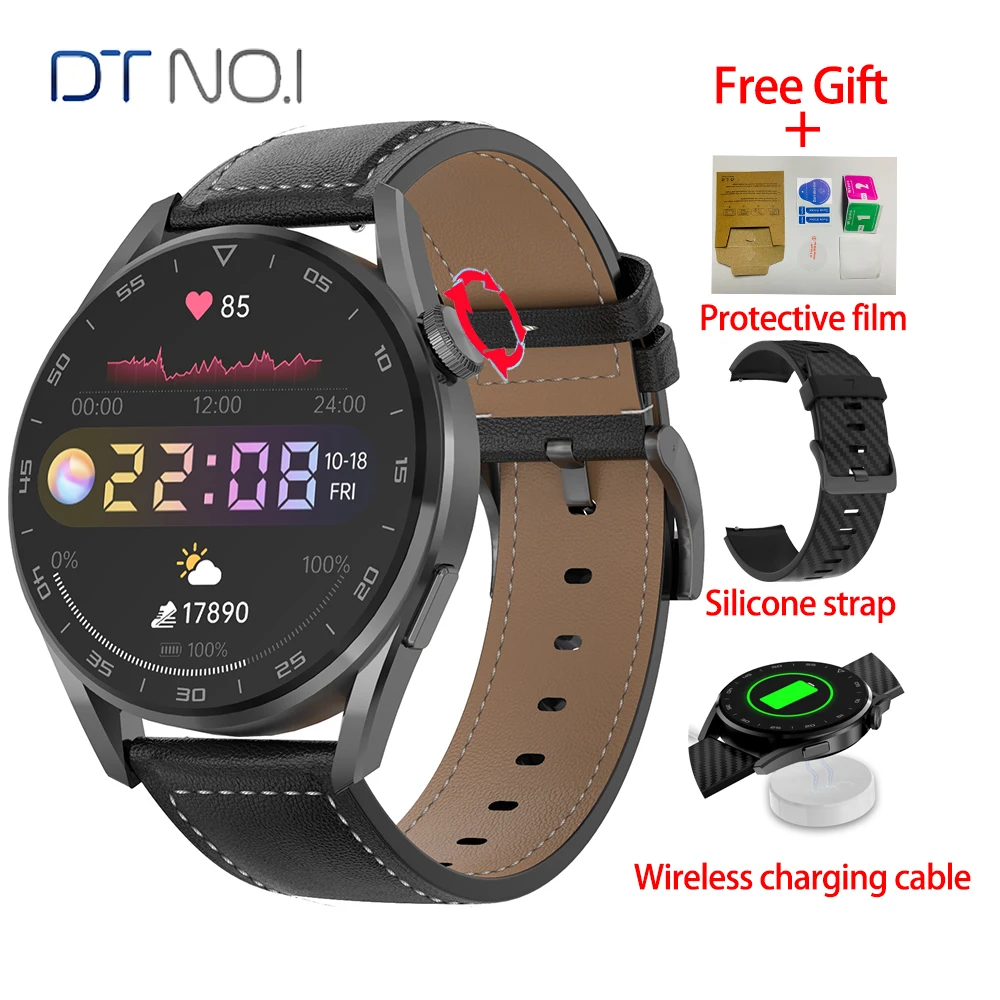 

Смарт-часы DT No.1 DT3 Pro мужские, водостойкие, IP68