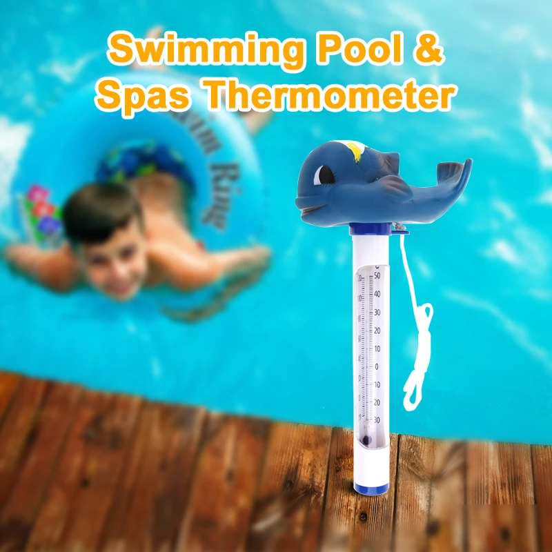 Термометр для плавательного бассейна Термометры воды с ниткой открытого и