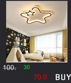Chandelierrec, современный светодиодный потолочный светильник для детской комнаты, AC85~ 265 В, домашнее освещение, Светильники для детской спальни, потолочная лампа с Луной и звездой