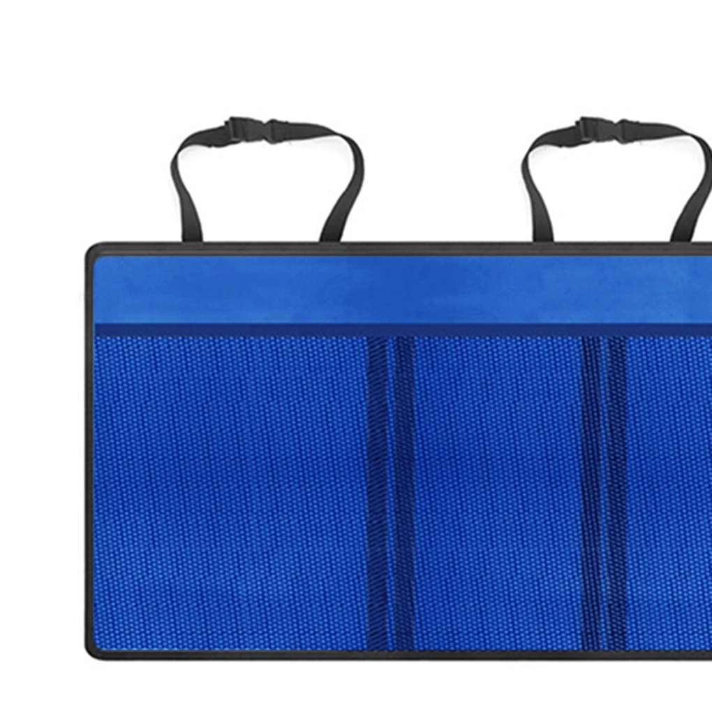 

Multi-Pocket Vehicle Organizer Trunk Rear Back Seat Storage Holder Multifunctional Big Capacity String Bags