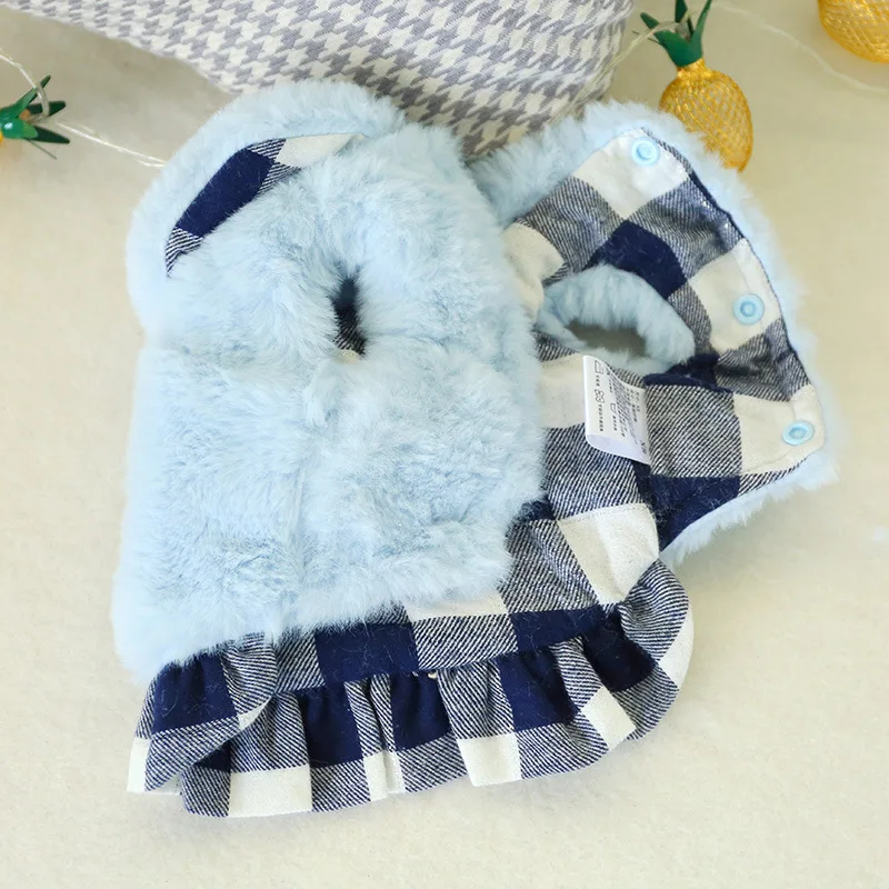 Милое бальное зимнее платье для маленьких собак Высококачественная дамская юбка