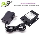 Конвертер Wiegand в TCPIP, сетевой конвертер в Wiegand, двусторонний конвертер WG26WG34, конвертер Network в Wiegand RJ45