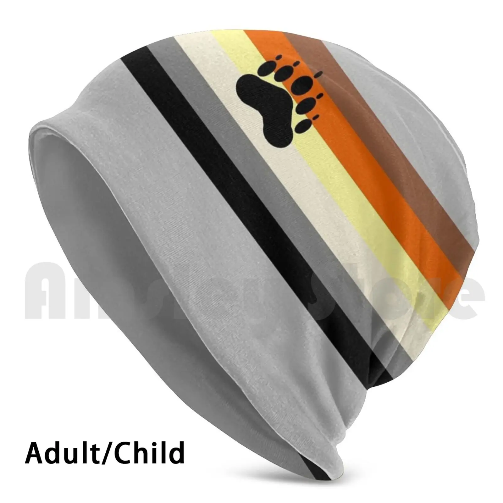 

Шапка-бини в виде медведя, шапка-пуловер, удобный флаг ярких цветов в виде медведя