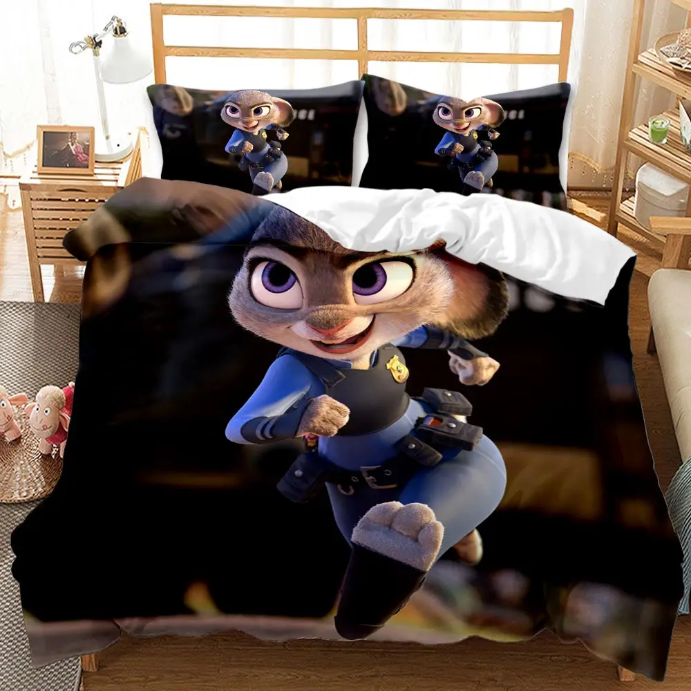 

Мультфильм карту по индивидуальному заказу из трех предметов 3D принтом комплект из двух предметов, постельные принадлежности, пододеяльни...