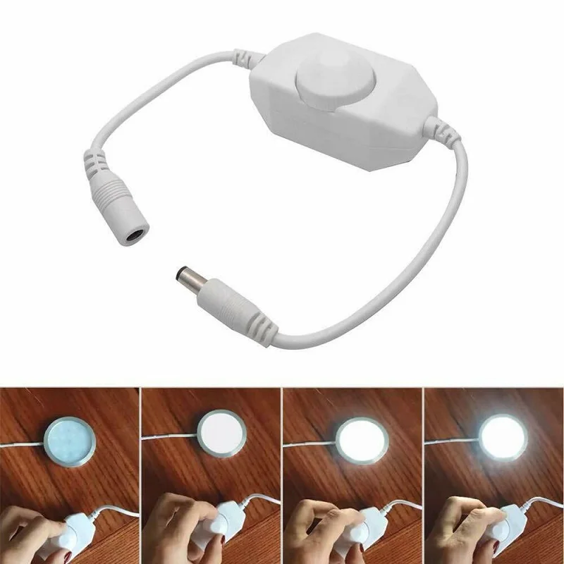 12V автомобильный Кемпер фургон RV интерьерные огни 21 светодиодный круглый шкаф