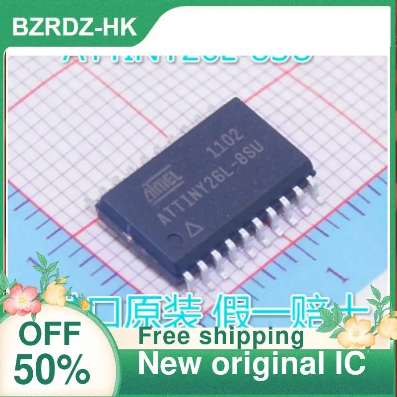 

2-10 шт./лот ATTINY26L ATTINY26L-8SU лапками углублением SOP-20 новых оригинальных IC