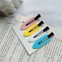 4pcs women hair clips no bend seamless fringe barrette styling hairpins side bangs fixed makeup washing face