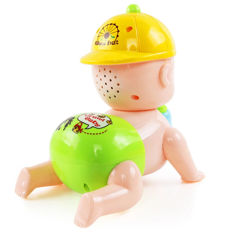 Hot Funny Singing Toys Twist Ass Crawling Doll Electronic Toy Baby Children Kids LED Glowing Toddler Educational Gift | Игрушки и хобби