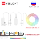 Светодиодная лента Yee light RGB светильник S Smart Light Band Smart Life, масштабируемая лента 1 м до 10 м для офиса, дома, ПК, работы с Alexa Google Assistant
