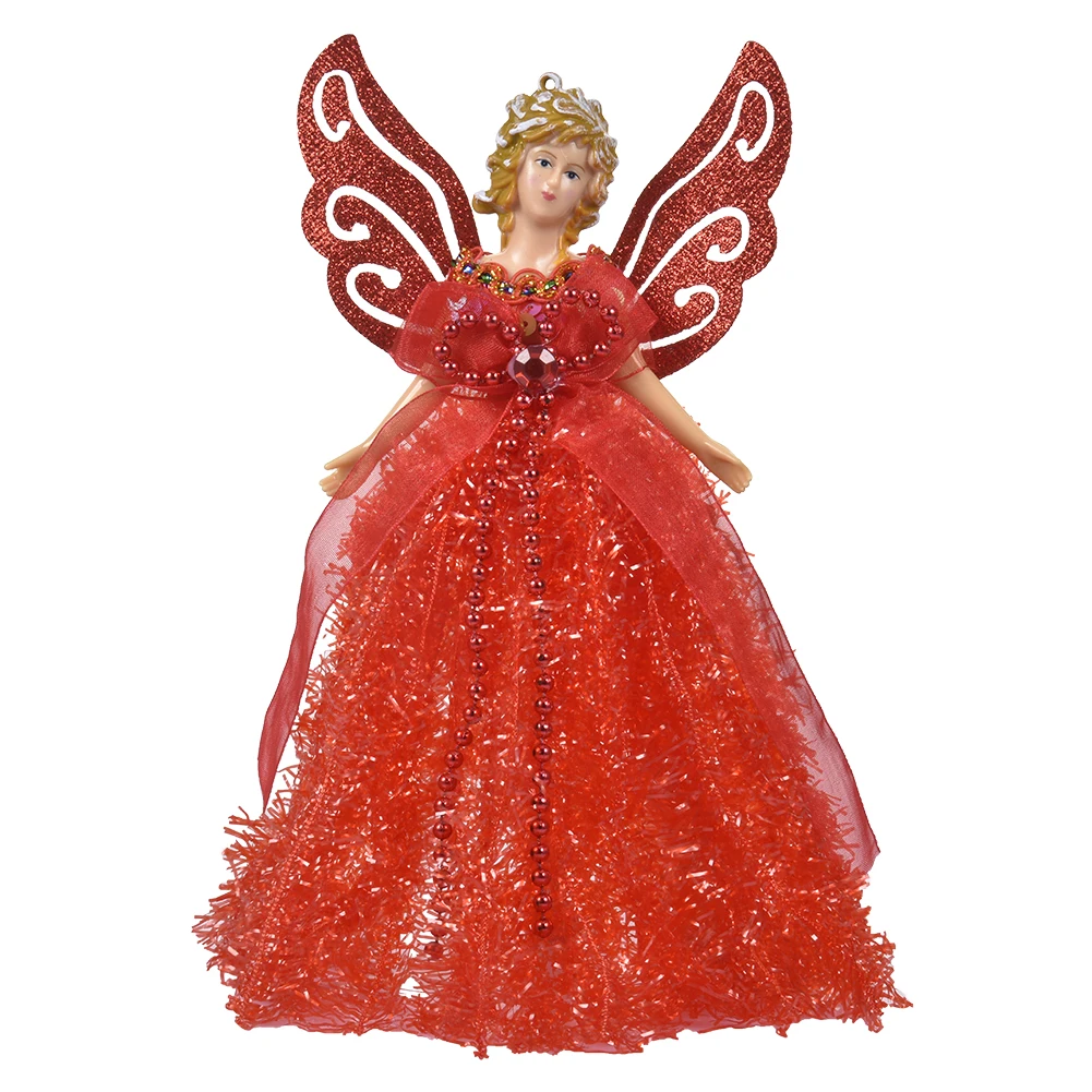 

Christmas Decoration Plush Angel Doll Pendant Christmas Theme Series Family Pendant Ornaments Family Decorations Good Functional