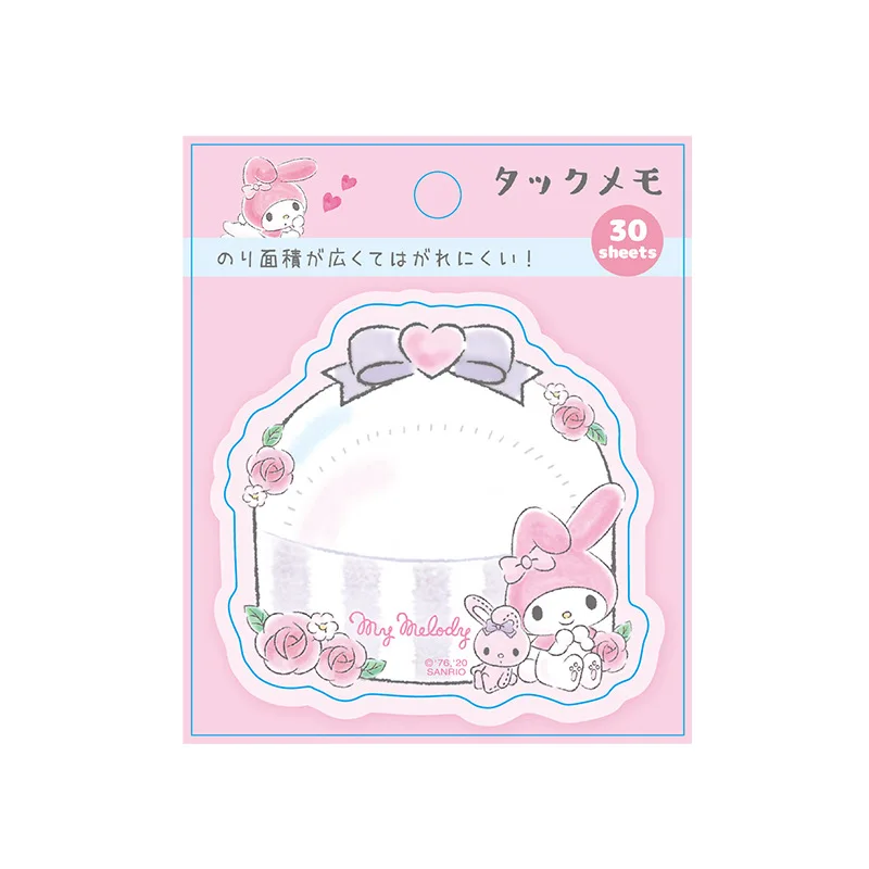 30 Sheets Cute Cartoon Memo Pad Kawaii Sticky Notes Girl Diary DIY Decorative School Notebook Japanese Stationery | Канцтовары для