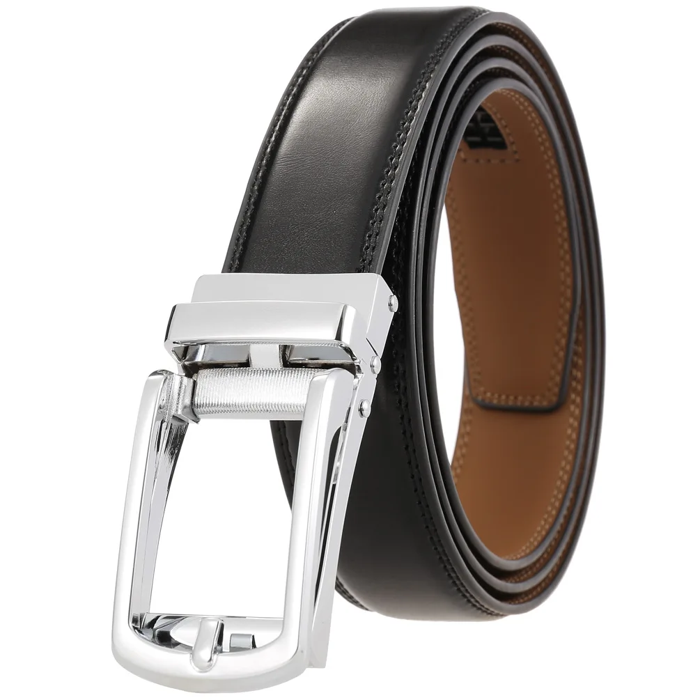 

Belt Male Men's Belt Genuine Leather Strap Luxury Brand Automatic Buckle Belts Men Belts Cummerbunds Cinturon Hombre G33-23434-2