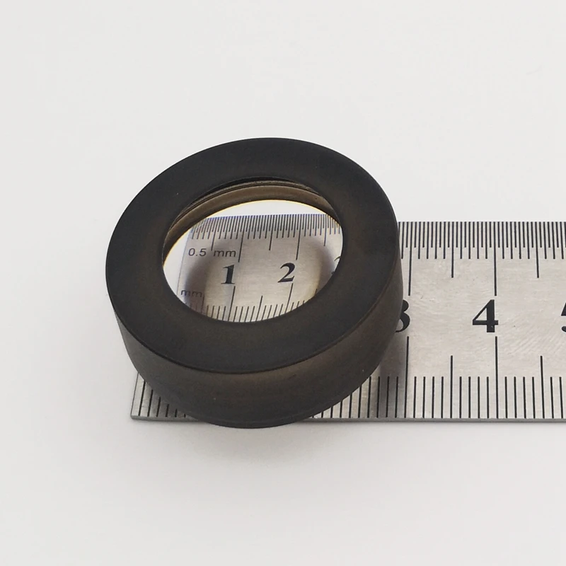 Оптическое оборудование стеклянный куб съемка пользовательский образец