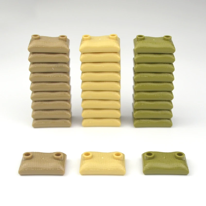 Набор строительных блоков: масляный барабан Солдат Второй мировой войны |