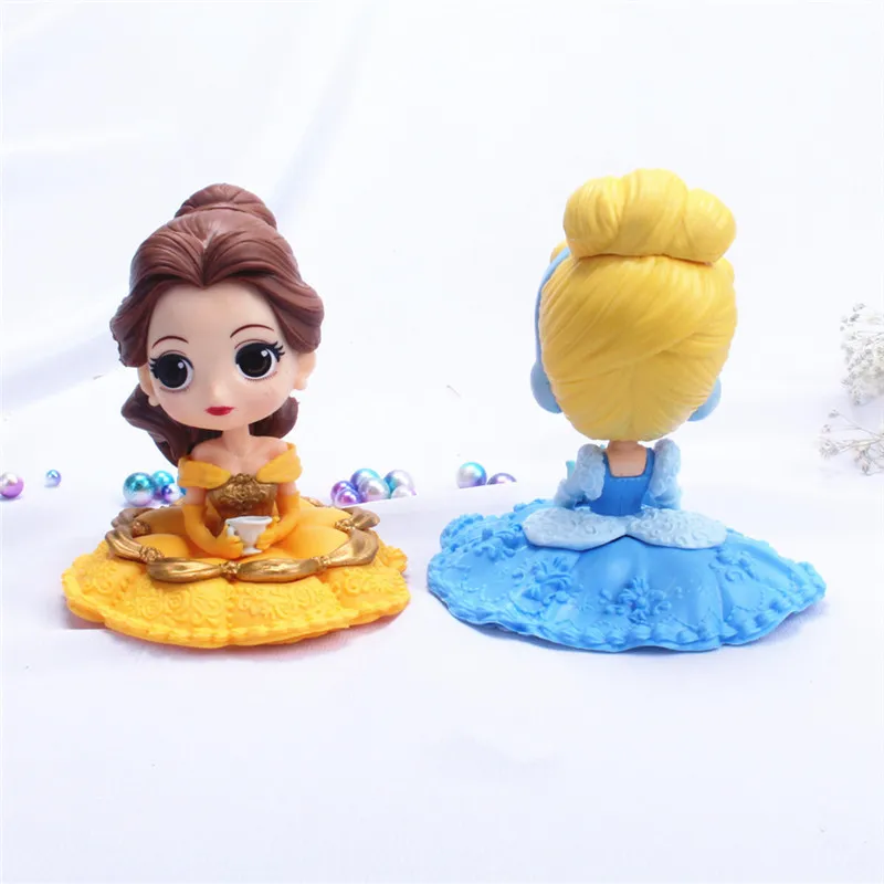 Игрушечные фигурки героев мультфильма Disney аниме София Белоснежка Алиса Золушка