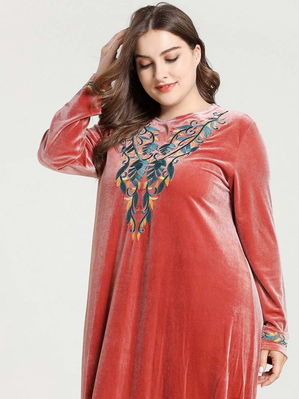 New Long Abaya Kimono Turkish Vestidos For Dubai Women | Тематическая одежда и униформа