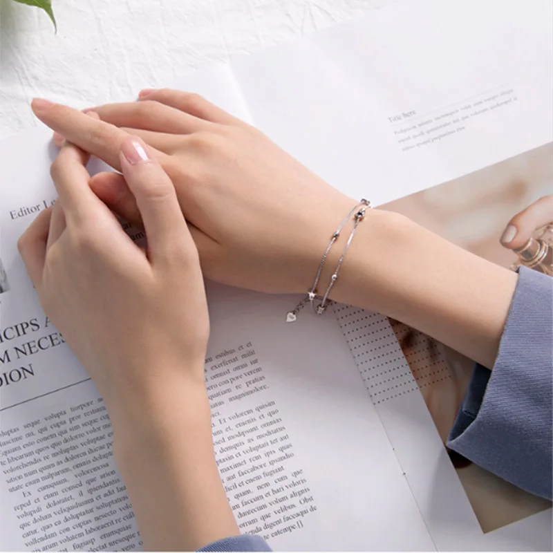 Oulai777 женские браслеты цепочка из нержавеющей стали для женщин ювелирные изделия