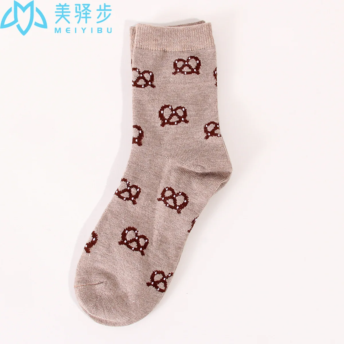 Winter New Soft 12 PAIRS PER SET Carrot Fried Egg Cartoon Comfortable Women's Wool Socks