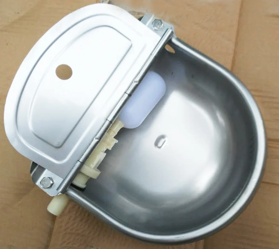 

1 шт., миски из нержавеющей стали для воды коровы и крупного рогатого скота, миски для питья, поплавок для крупного рогатого скота, автоматиче...