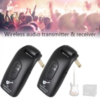 wireless guitar system built in rechargeable guitar transmitter receiver a9 2 4gh support 50m effective transmission for guitar